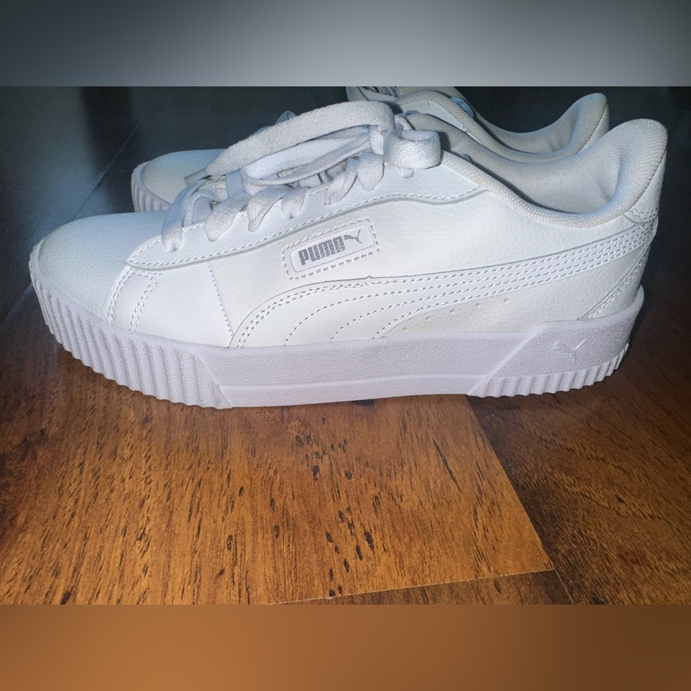 PUMA SoftFoam+ White Sneakers – Women’s Size 8 (US) / 38.5 (EU) - Picture 6 of 9